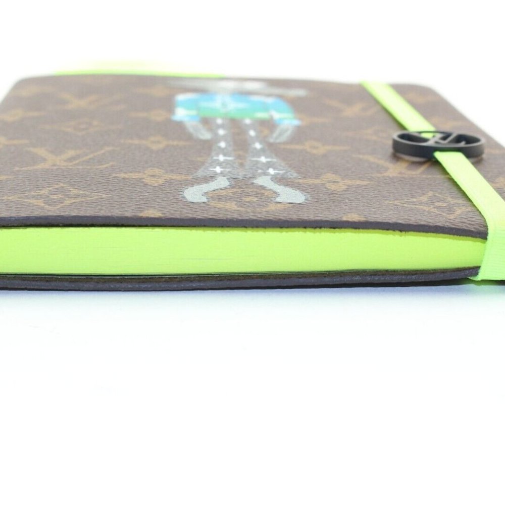 LOUIS VUITTON Monogram LV Friends Clemence Notebook Virgil Abloh Wolf 8LV1212K - Picture 9 of 12